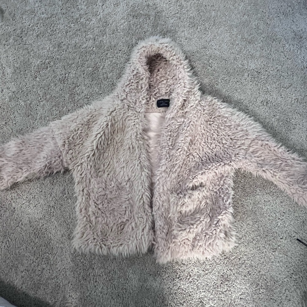 Small Love Tree Fur Coat size Small